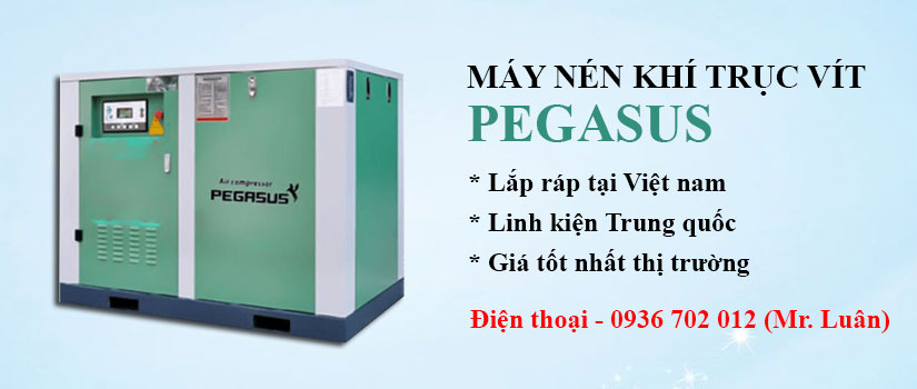 máy nén khí trục vít pegasus